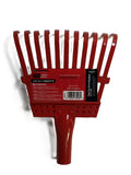Corona 62000-8 Fixed Tine Shrub Red Leaf Rake Head 8 INCH
